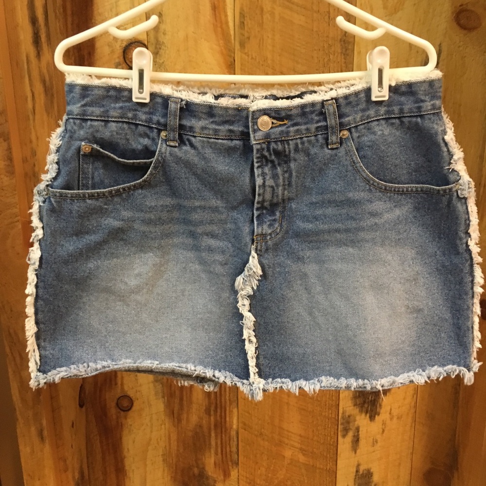 Denim skirt